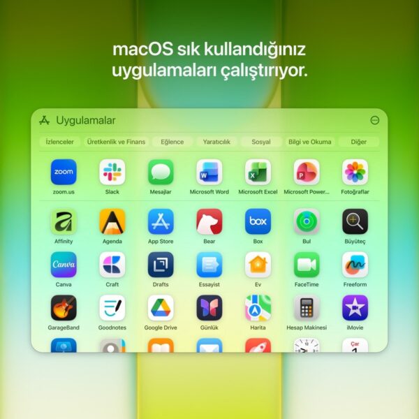 Apple MacBook Neo A18 Pro 8GB 512GB SSD macOS 13″ Taşınabilir Bilgisayar Pastel Pembe MHFJ4TU/A