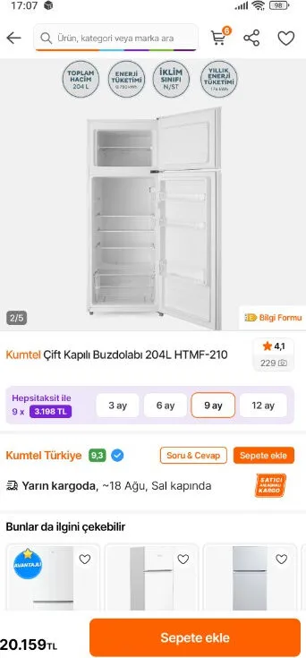 Safa Şeneller ürün değerlendirmesi