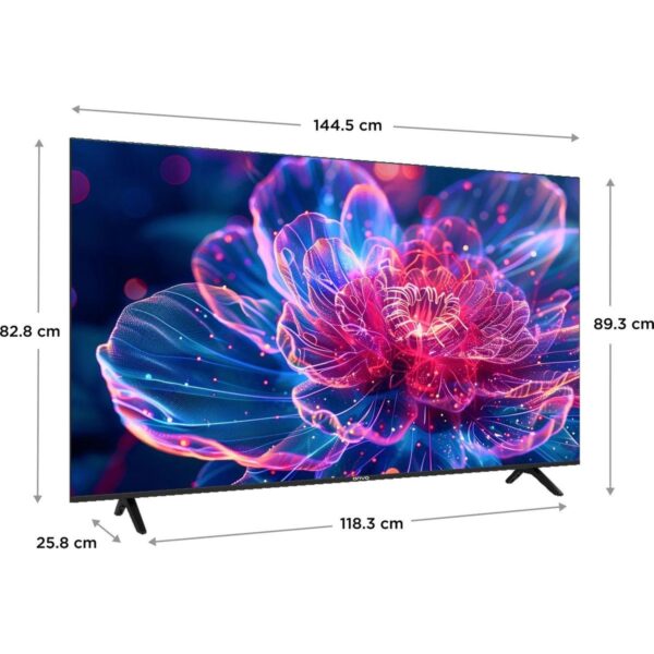 Onvo 50VQ90F3UA 50” 127 Ekran Uydu Alıcılı 4K Ultra HD Google Smart QLED TV