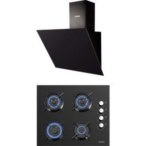Kumtel 2'li Siyah Ankastre Set (KO-40 TAHDF + DA6-833)